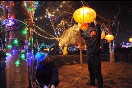 為了燈展更加美麗壯觀