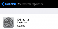 不溫不火的iOS 8.1.3，還是沒(méi)有解決關(guān)鍵問(wèn)題
