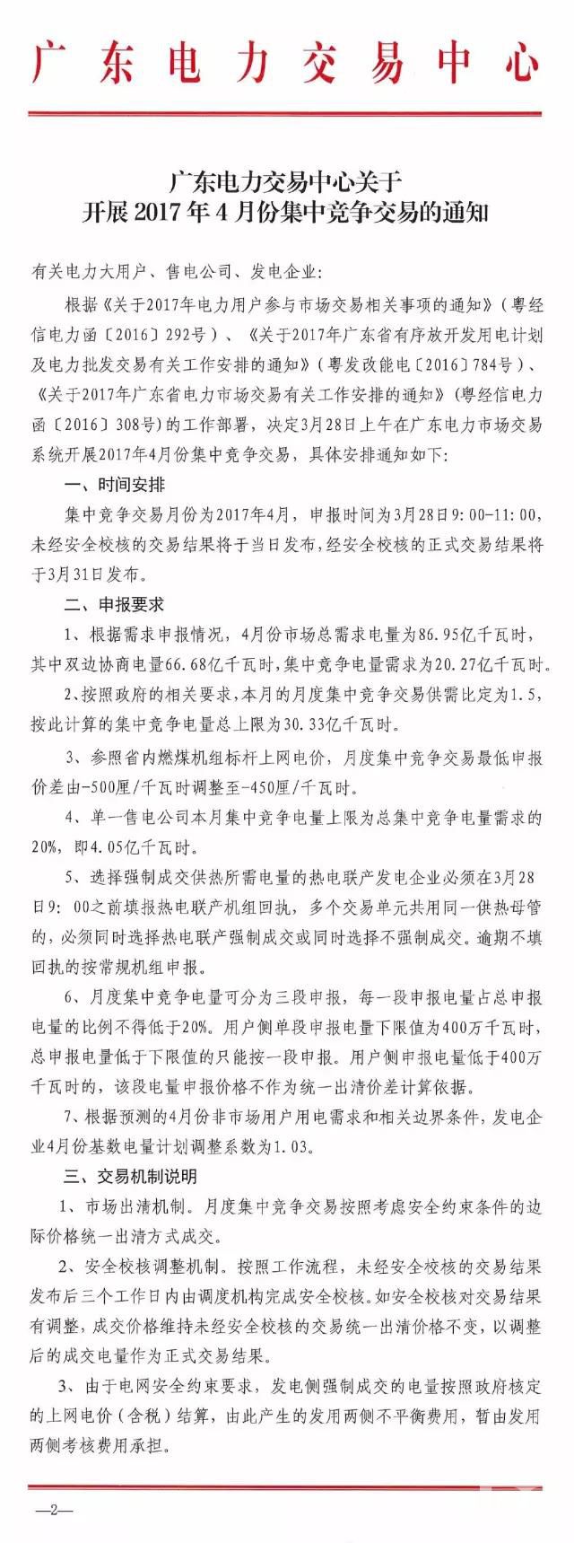 廣東4月份集中競價(jià)交易猜想 會到多少分？