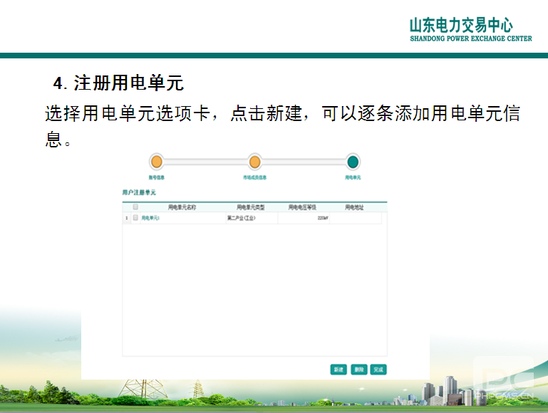 山東電力交易中心市場主體自主注冊操作流程及注意事項(xiàng)