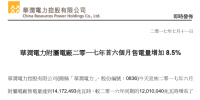  華潤(rùn)電力2017<font color=