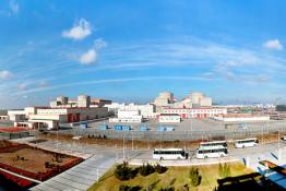 紅沿河核電6號機組穹頂?shù)跹b成功