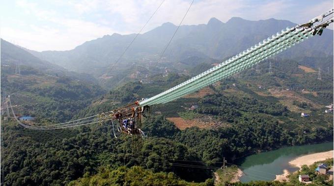 附件安裝±800千伏酒湖線