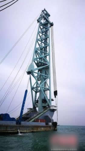 中廣核陽江南鵬島海上風(fēng)電項(xiàng)目樁基工程開工