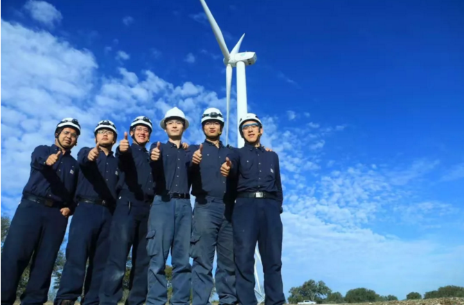 64臺(tái)！金風(fēng)科技美國(guó)響尾蛇項(xiàng)目完成機(jī)組吊裝