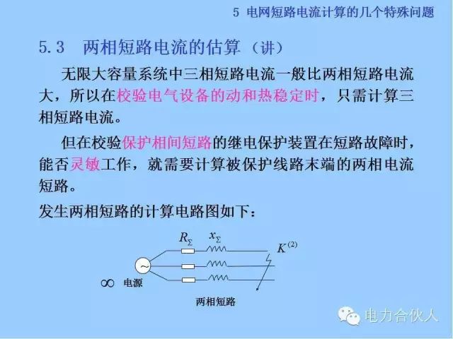 電網短路電流計算精解93