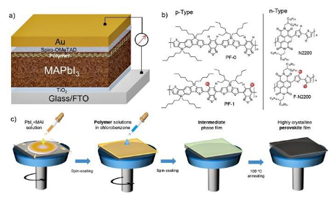 蘇州大學(xué)馬萬里團隊Adv. Funct. Mater.：共軛聚合物助力鈣鈦礦電池效率及穩(wěn)定性