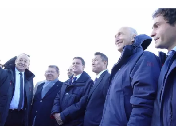 法國(guó)總理瓦爾斯視察中廣核漂浮式海上風(fēng)電廠址