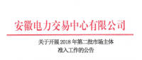 安徽2018年第二批市場(chǎng)主體準(zhǔn)入工作展開