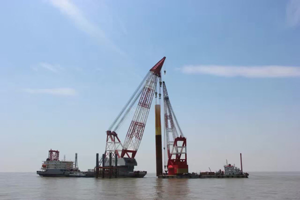 如東海上風(fēng)電投運 中國成少數(shù)具備海上風(fēng)電核心建設(shè)能力國家