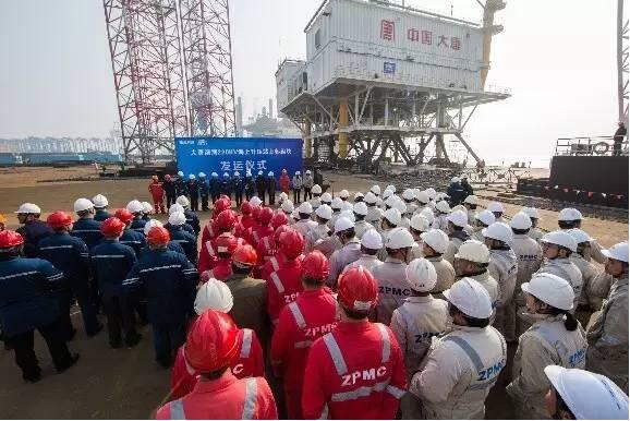 ZPMC國內(nèi)最大海上升壓站組塊即將發(fā)運