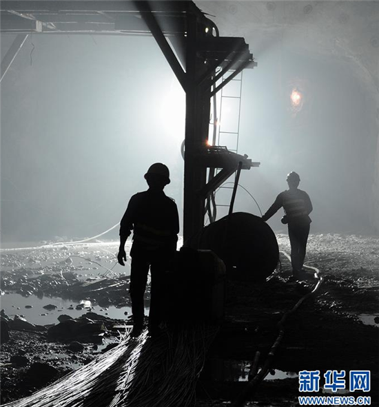 建設(shè)中的老撾南公1水電站(組圖)