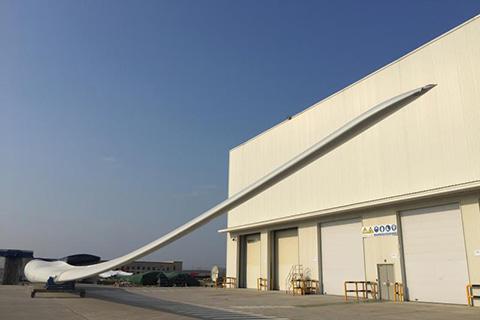 我國研制成功海陸兩用風(fēng)電葉片