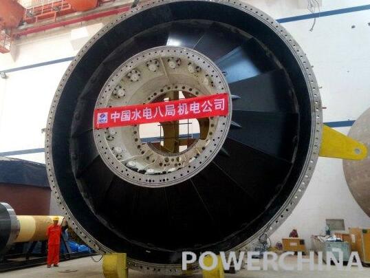 柬埔寨桑河二級水電站6#機(jī)組導(dǎo)水機(jī)構(gòu)吊裝