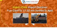 4月印度煤炭進(jìn)口量同比降9%至1732萬(wàn)噸