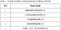 寧夏電力交易中心對5家售電公司注冊申請、3家售電公司業(yè)務(wù)變更進(jìn)行公示