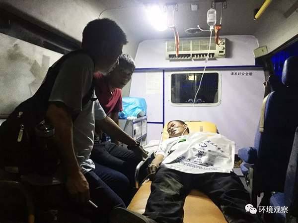 湖南湘潭回應(yīng)“三名環(huán)保志愿者在洗砂場(chǎng)被毆打”：公安正調(diào)查