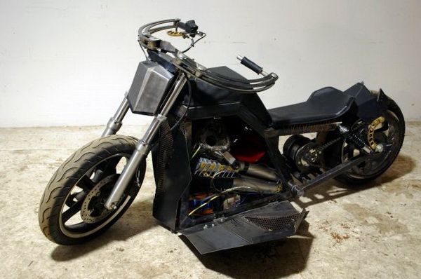 那么酷的摩托車竟然用的是風(fēng)力