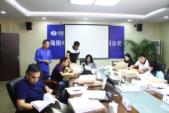 中國(guó)電建水電五局總承包建設(shè)的海陽(yáng)一期風(fēng)電項(xiàng)目通過竣工檔案專項(xiàng)驗(yàn)收