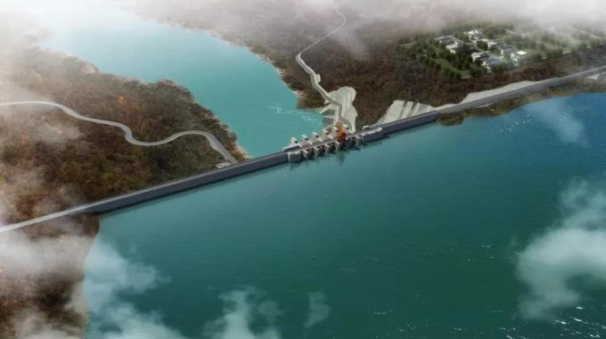 中國企業(yè)在非洲承攬的最大水電工程項目  安哥拉卡古路.卡巴薩水電站 規(guī)劃裝機容量217.2萬千瓦，建成后將滿足安哥拉50%以上供電需求。