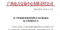 廣西1家售電公司擬自愿退出電力市場