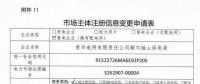貴州公示2家售電公司、3家電力用戶及1家電網(wǎng)企業(yè)的注冊信息變更申請