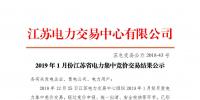 售電錦鯉！江蘇2019年1月集中競價價差1毛/千瓦時！