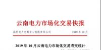 云南10月電力市場化交易快報(bào)：平均成交價(jià)0.11321元/千瓦時(shí)